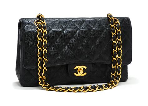 classic chanel handbag black